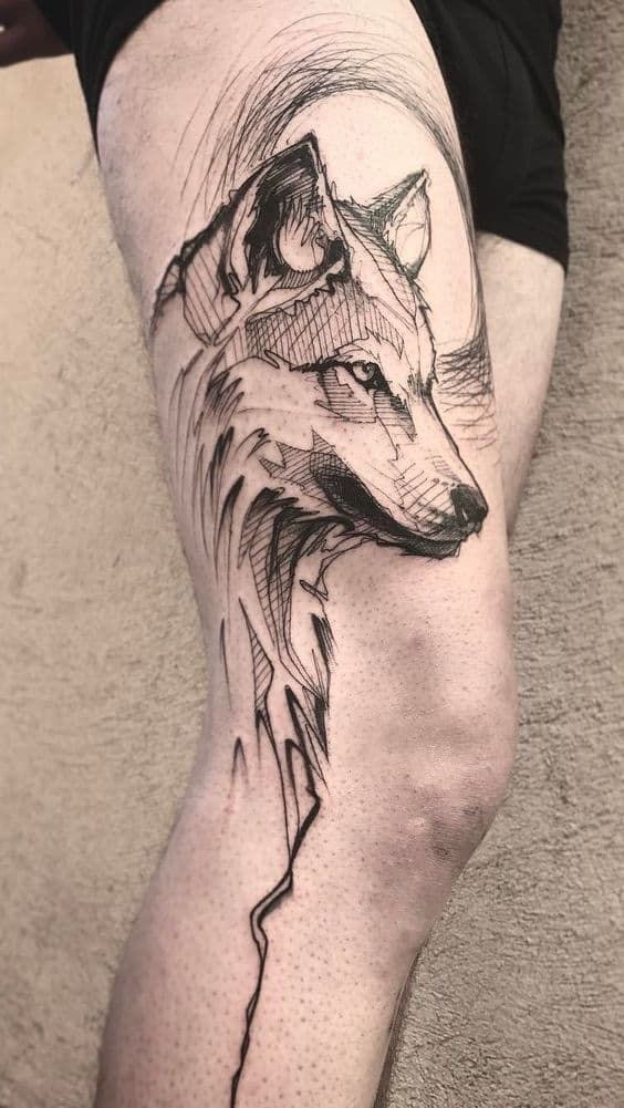 Wolf Tattoo Pinterest Tattmag.com